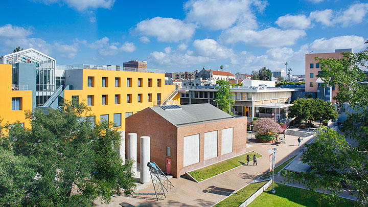 Aerial view of the LLS campus